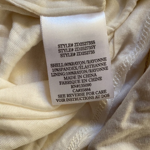 NEW Z SUPPLY adison vacances midi dress in beige - Picture 10 of 10